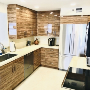 Kitchen remodel — WOOD HIGHGLOSS 2